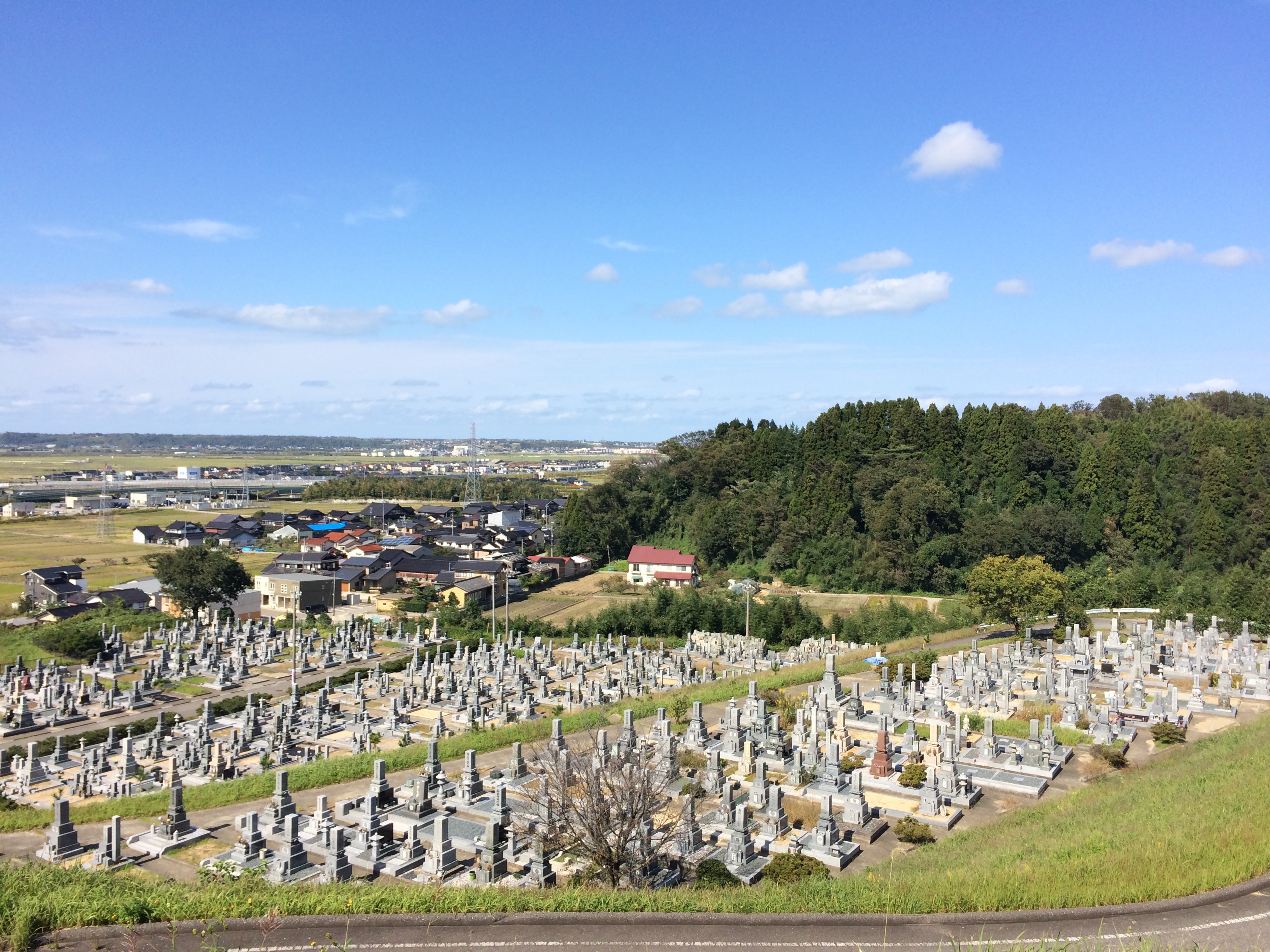 町営墓地の画像