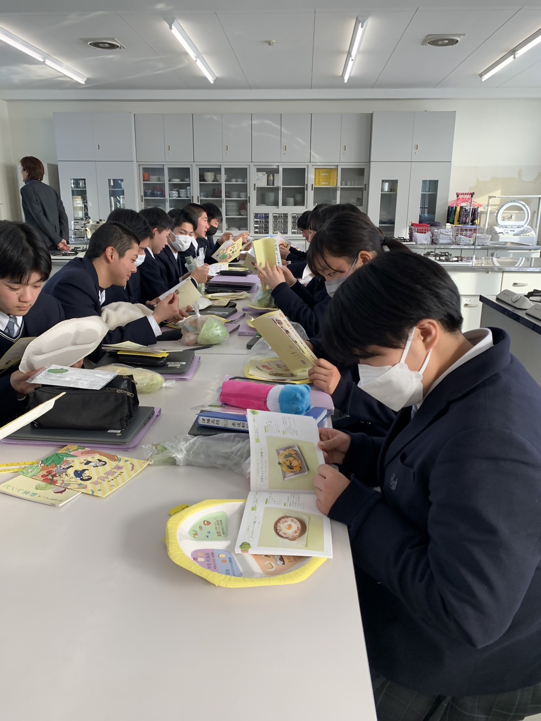 津幡高校で生活習慣病予防教室の画像1