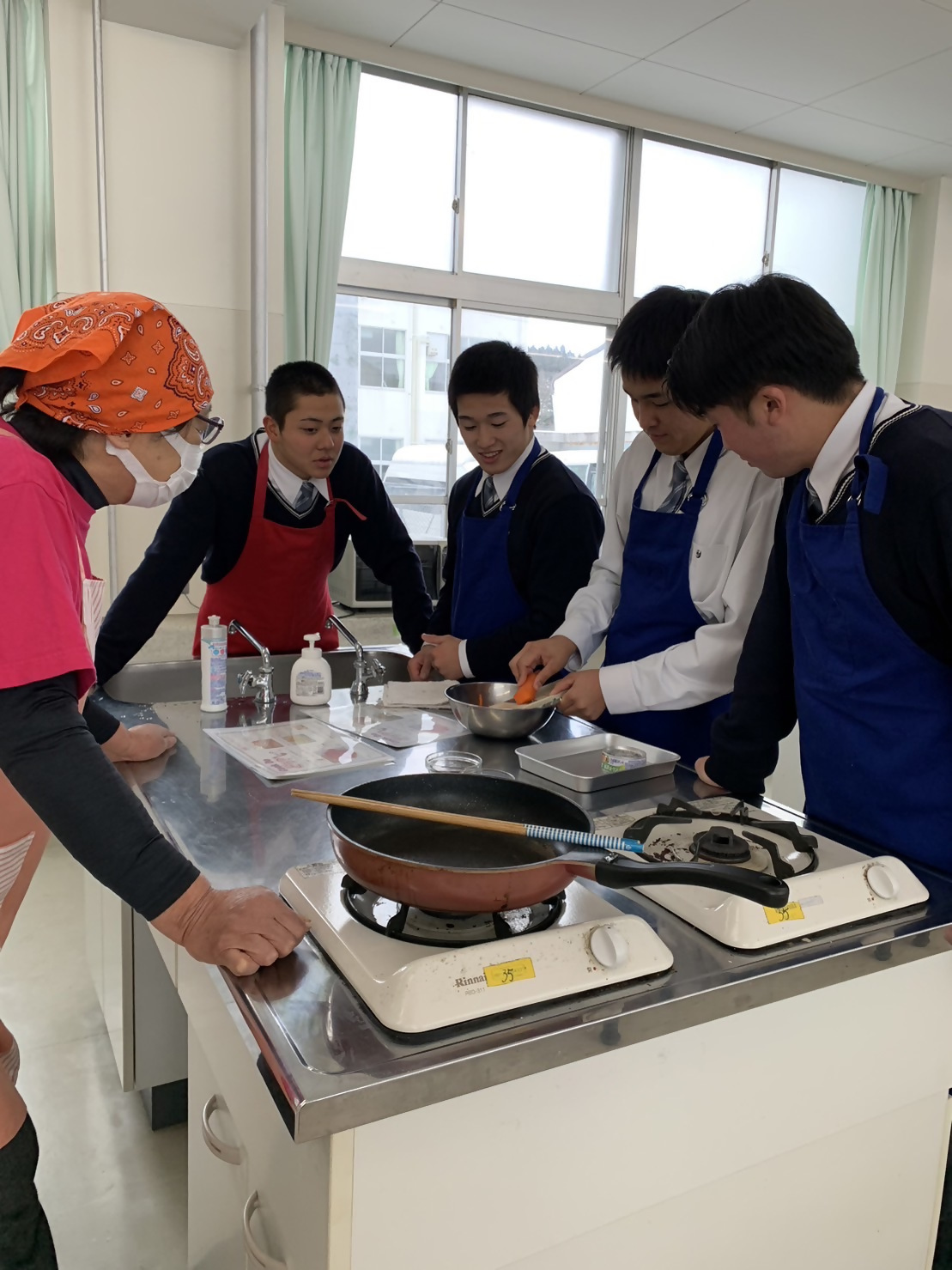 津幡高校で生活習慣病予防教室の画像2