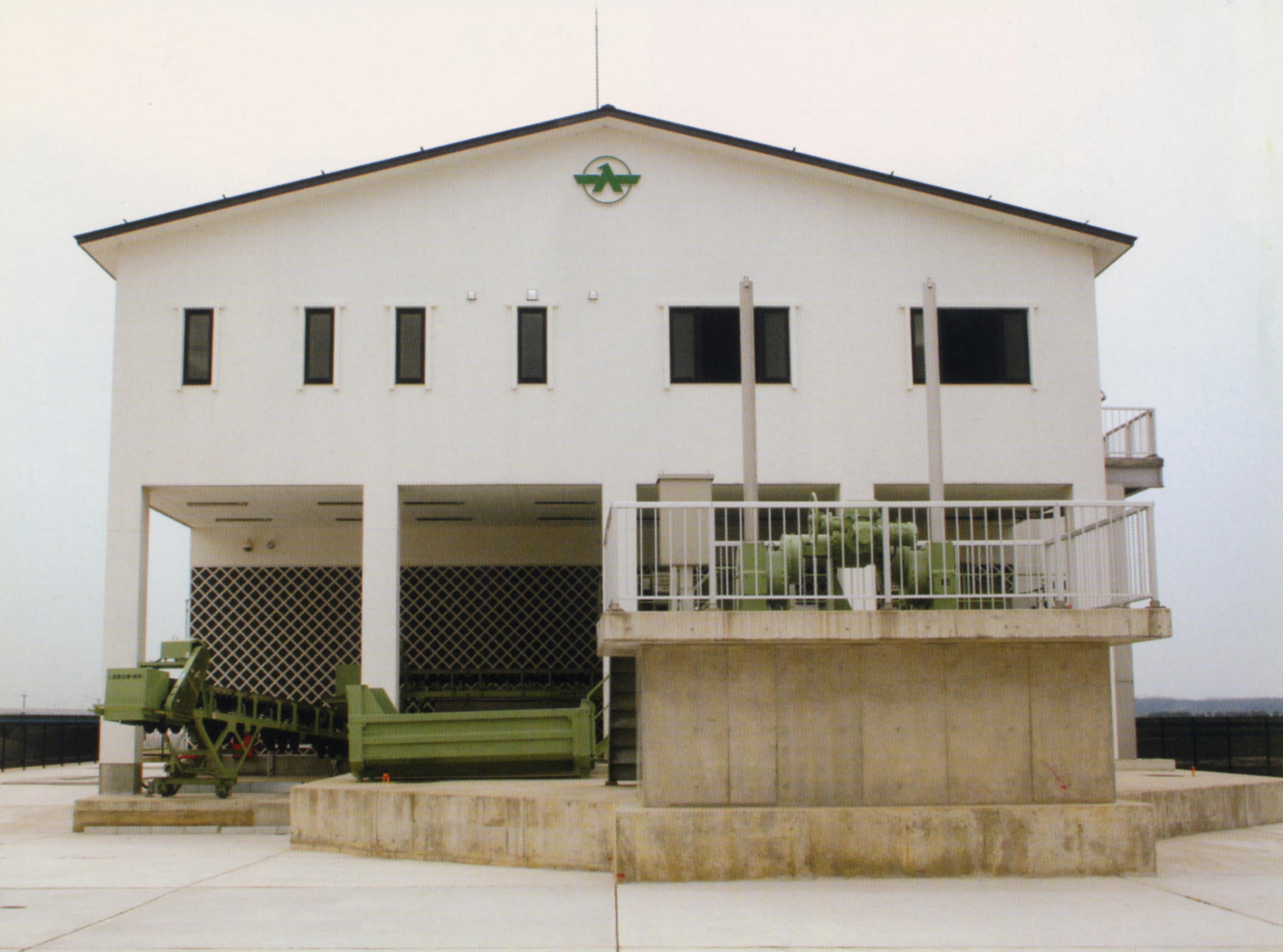 川尻雨水ポンプ場の画像